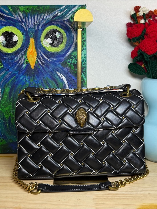 Kurt Geiger Handbags - Kurt Geiger Medium Leather Kensington Evil Eye Bag EUC - RARE